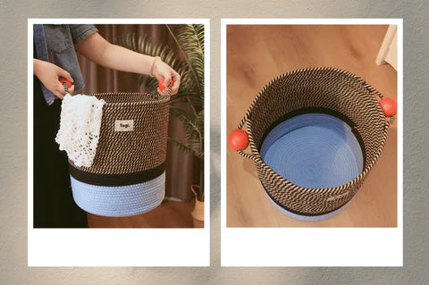 Handmade Woven Laundry Baskets