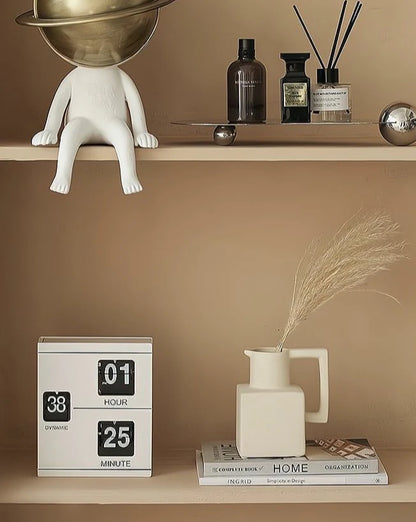 Handmade Ceramic Jug Pitcher Vase - Modern and Unique Decorative Centerpiece Vase