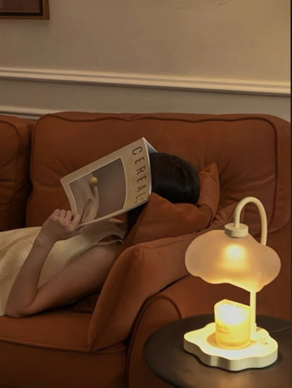 Cute Unique Cloud Candle Warmer Lamp with Timer for Large Candles