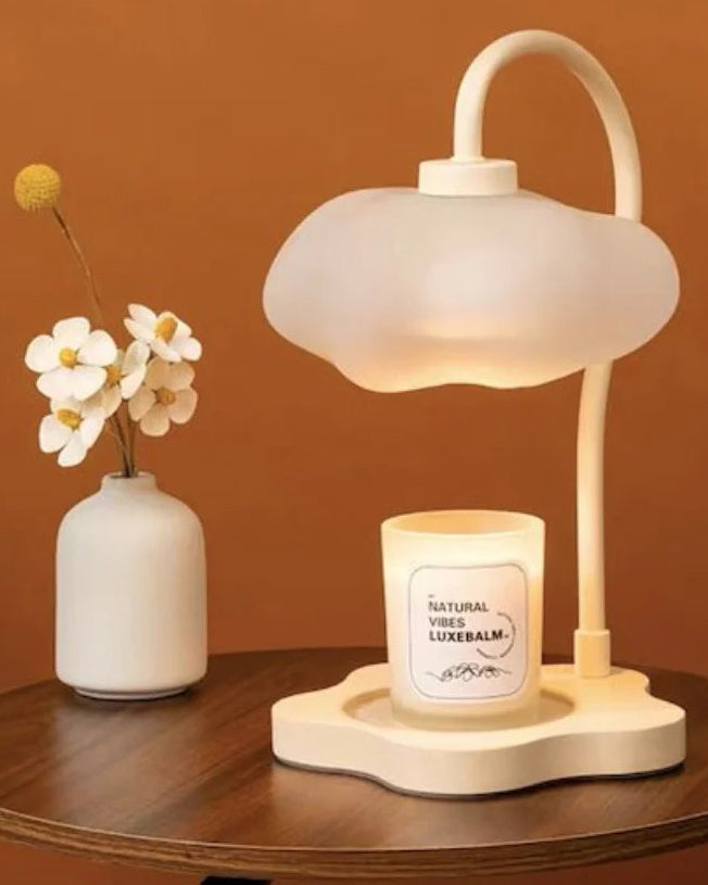 Cute Unique Cloud Candle Warmer Lamp with Timer for Large Candles