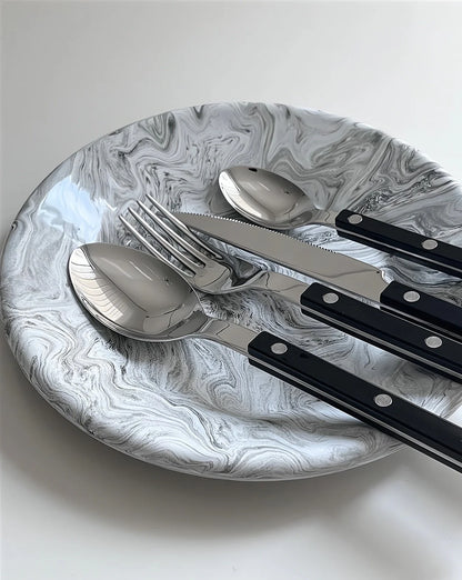 Nordic Bistrot Style 8-Pics Flatware Set ( $4.9 Each ) - Bistrot Cutlery Set