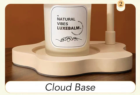 Cloud Candle Warmer Lamp with Timer for Large Candles