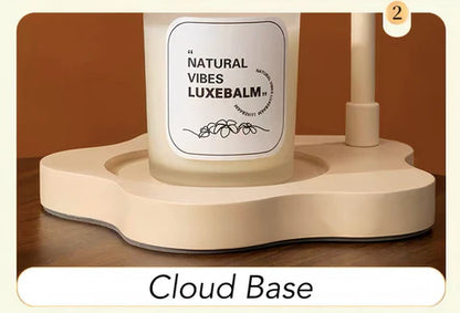 Cloud Candle Warmer Lamp with Timer for Large Candles