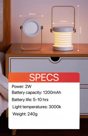 Nordic Foldable Portable Lantern