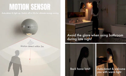 Space Age Motion Sensor Night Light
