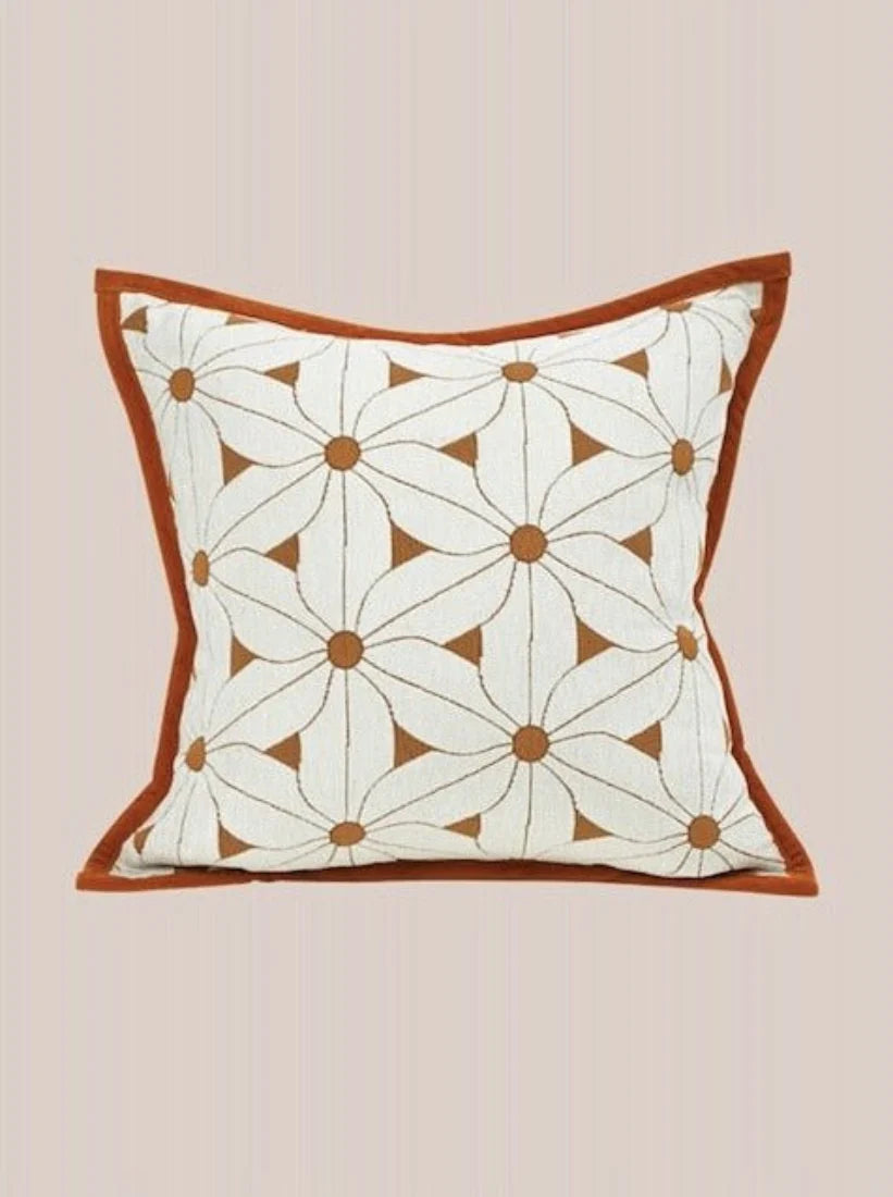 Safari Decorative Terracotta Throw Pillowcase, Earthy Tone Modern Fall Decors