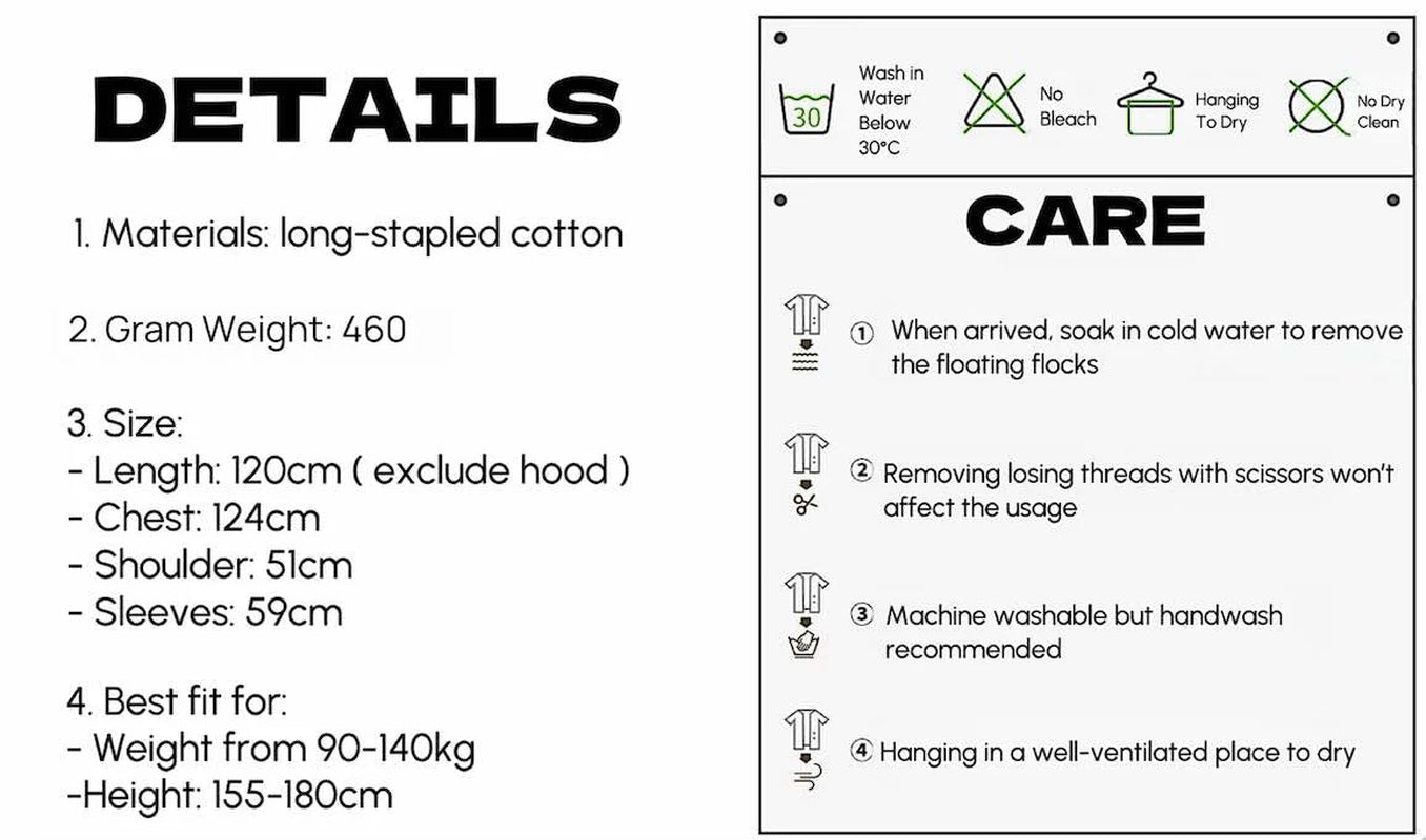 Ultra Soft Retro Whimsical Stripe Bath Robe - 100% Organic Long-Stapled Cotton